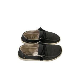 Hey Dudes Chambry womens 10  Wendy Off Black‎ loafers